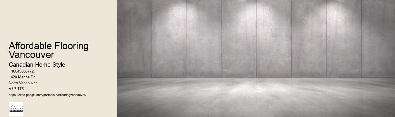 Discount vinyl flooring Vancouver