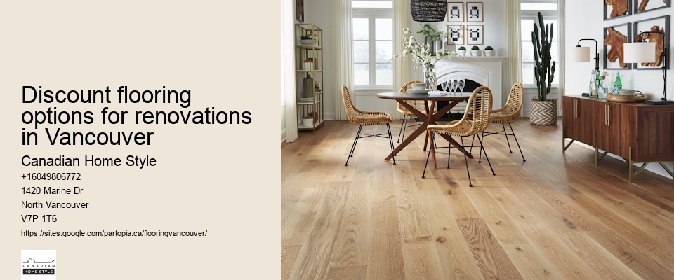 Flooring Sales Events Vancouver