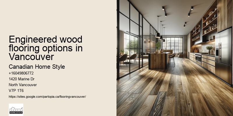 Engineered wood flooring options in Vancouver
