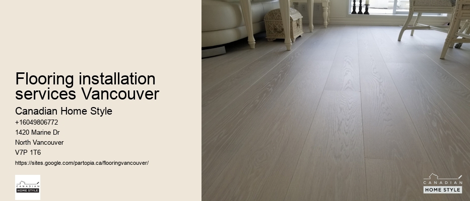 Modern Tile Flooring Vancouver