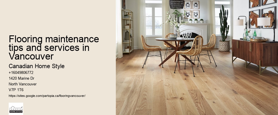 Sustainable flooring solutions for Vancouver homes