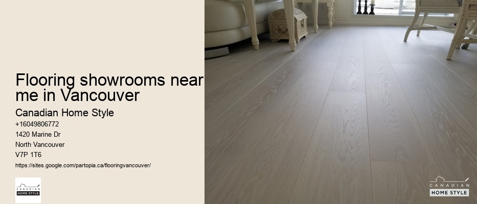Custom flooring designs and installation in Vancouver