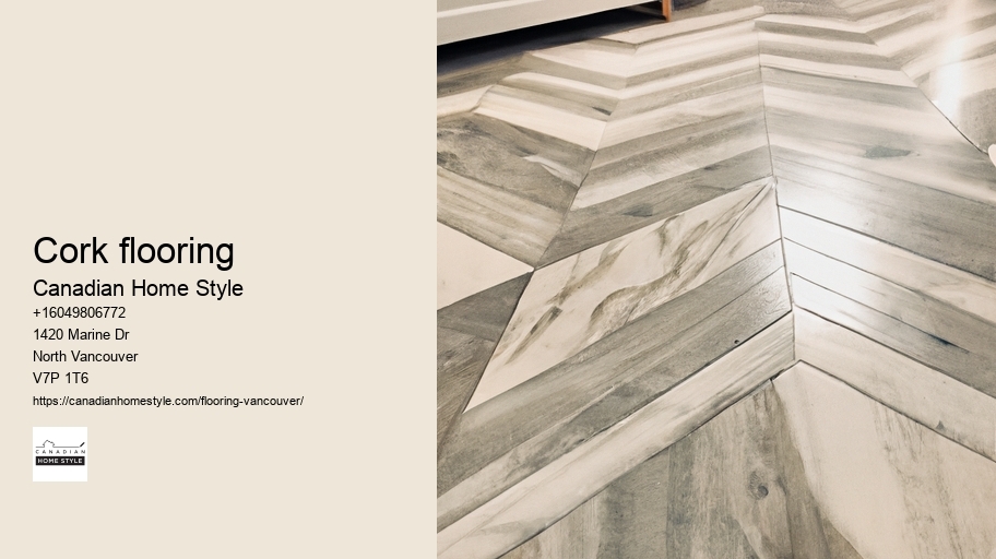 Cork flooring