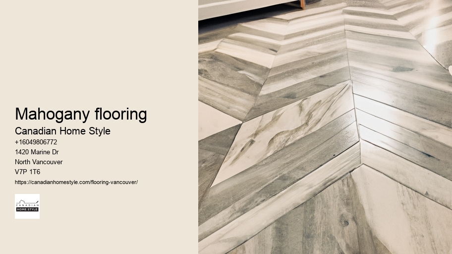 Mahogany flooring